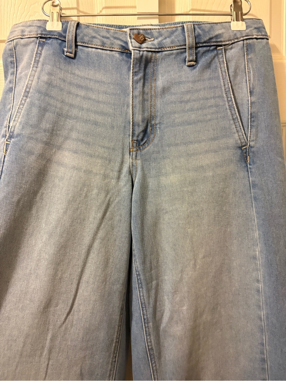 Celebrity Pink Light Blue wide leg Jeans